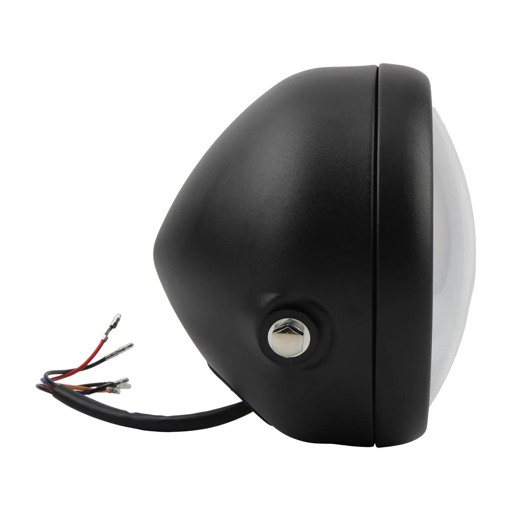6.5" Motorcycle Round Light LED Headlight Universal for Cruisers Choppers Cafe Racer Bobber Moto Parts Head Lamp Accessories