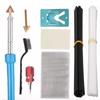 Electric Soldering Iron for Car Bumper Repair: Plastic Crack Welding and Auto Maintenance Tool Kit