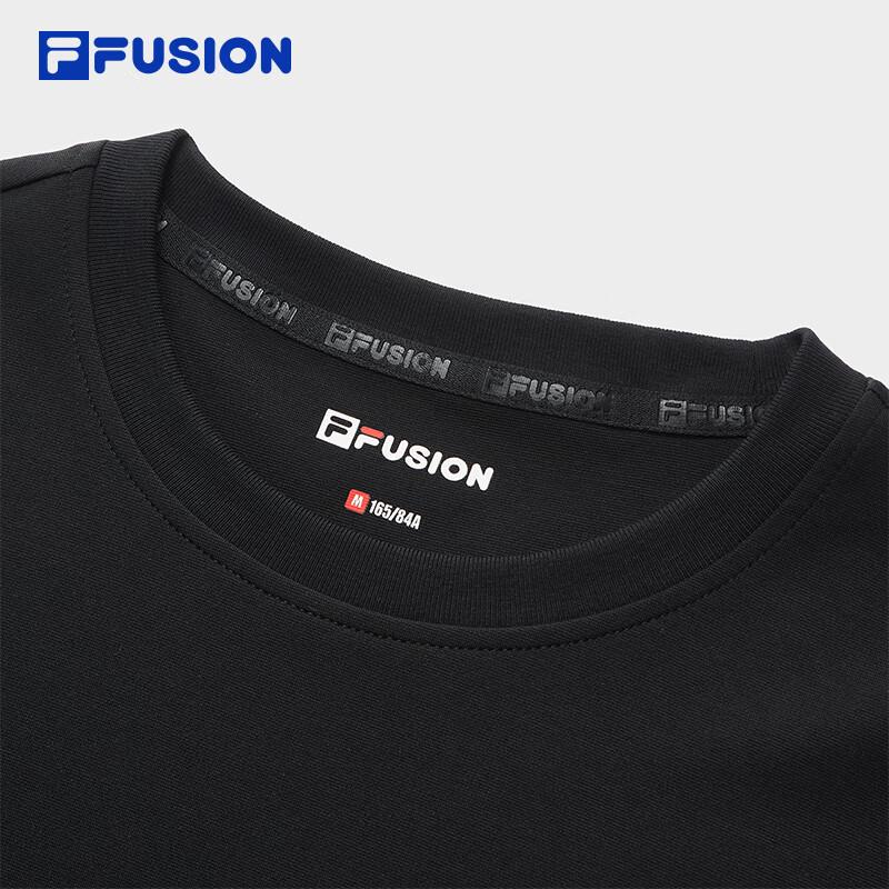 FILA FUSION Women's Irregular Knit T-Shirt Dress
