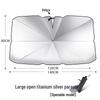Portable UV Protection Retractable Car Sunshade - Heat Insulation and Sun Shield