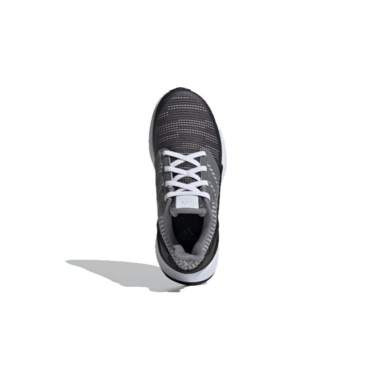 adidas Rapidarun Cushioning Low Top Kids' Running Shoes Dark Gray Kids' G27309
