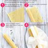Kit de 12 Láminas Finas de Cera de Abeja Set para Velas Hechas a Mano con Panal de Abeja DIY Actividades Manuales Familiares Decoración para Cena a la Luz de Velas