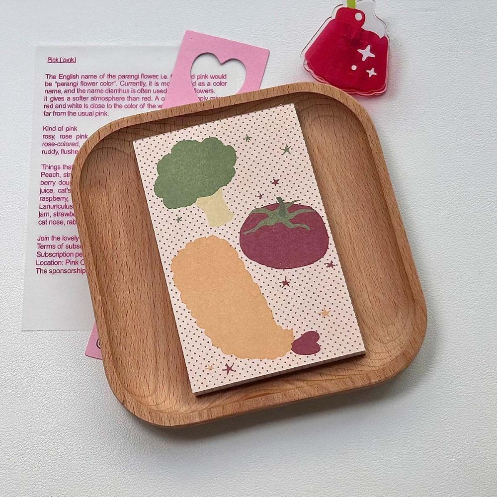 

50 Sheets Memo Pads Strawberry Sticky Note New Scrapbook Paper School Stationery Color 5