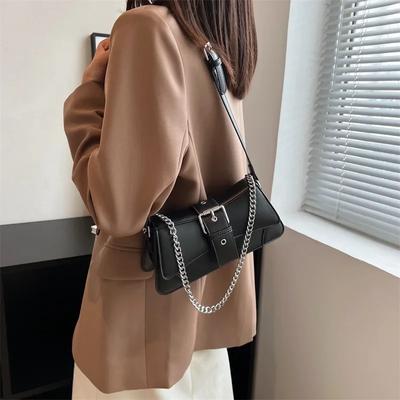 Luxury Light Bag for Women New Multi-color Solid Zipper Plutonium Magnetic Buckle Shoulder Fashion Square Crossbody Bag