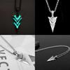 Arrow Luminous Necklace With Alloy Animal Pendant Necklace For Gift And Collectors