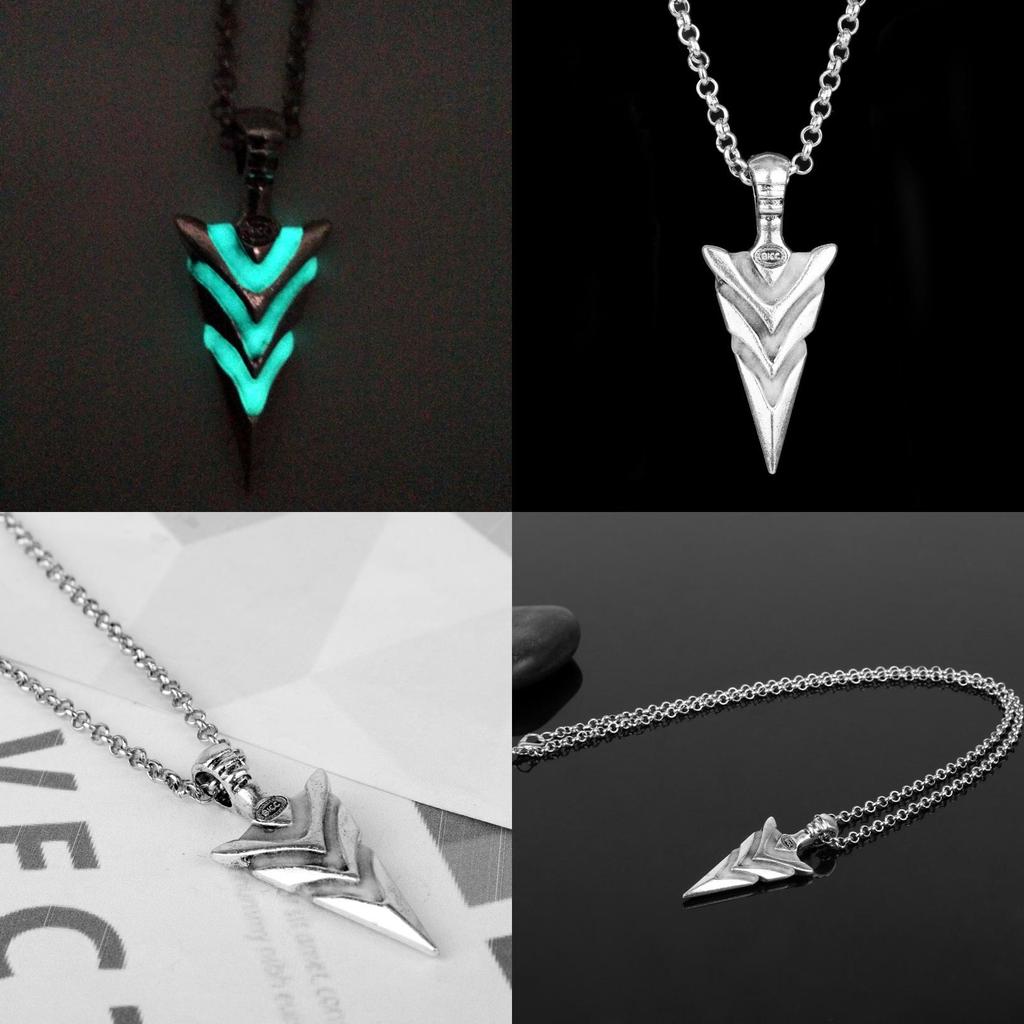 Arrow Luminous Necklace With Alloy Animal Pendant Necklace For Gift And Collectors