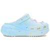 Crocs Crush Clog Hot Air Balloon Flight Diary EVA Exquisite Cute Personality Hole Shoes Unisex White Blue