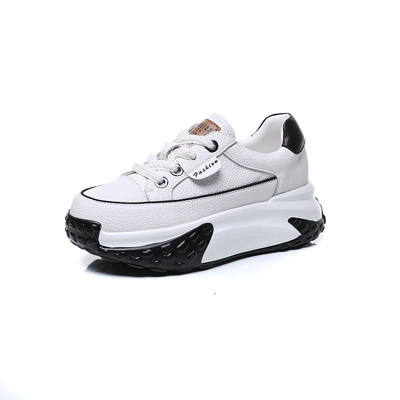 

Маленьке повсякденне взуття жіноче літнє нове універсальне на товстій підошві порожнисті татові кросівки модні ретро кросівки 40