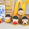 Crayon Anime Shinchan Pvc Model With Zen Style Sakyamuni Design For Gift