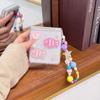 3D Cartoon For Samsung Galaxy Z Flip 5 6 7 5G Bracele Case Hinge Magnetic PC Shell Shockproof Protective Transparent Back Cover