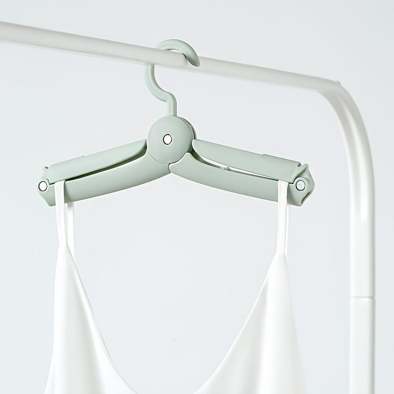 Folding Clothes Hanger, Portable Hanging Clothes Hanger, Travel Multi-functional Clothes Drying Rack, Home Clothes Hanger Clip