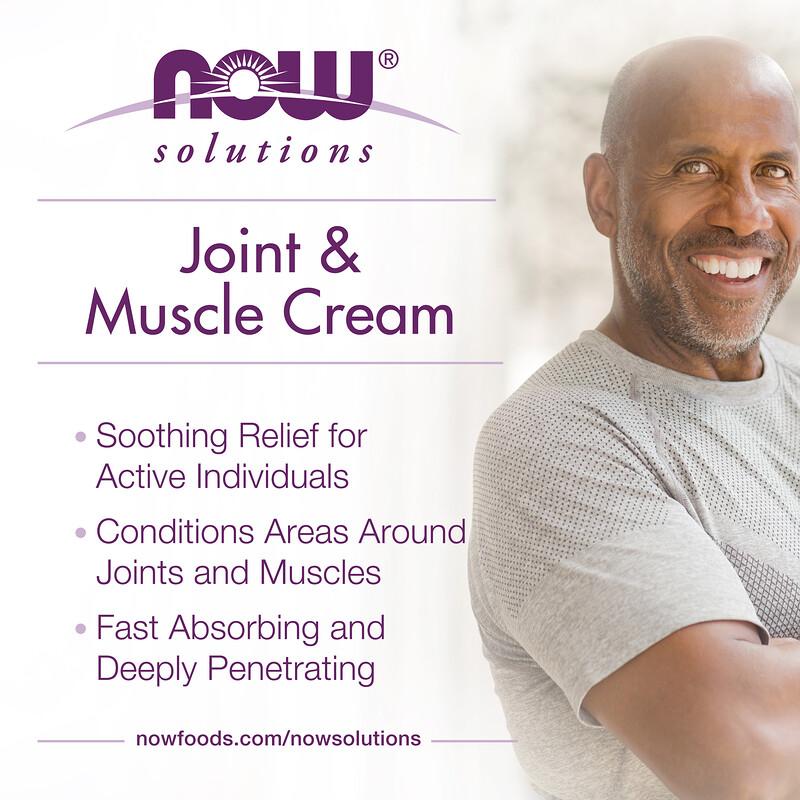 Solutions, Joint and Muscle Cream, 4 fl oz (118 ml)