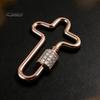 Craft Buckle Fastener Decorative Unique Shape Turnbuckle Clasp Screw Locking Jewelry Making Keychains Bracelets Necklaces Supplies Replacement