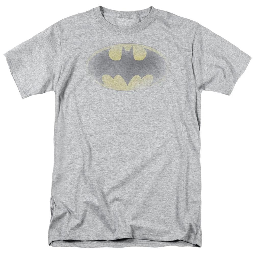 Batman Faded Logo DC Comics Licensed  Children s T-shirt 110