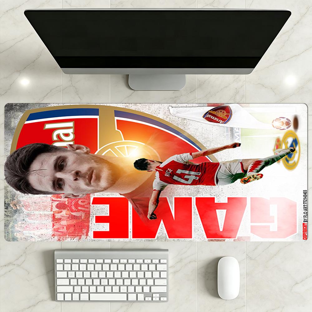 Arsenal Football Player Gaming Mouse Pad Desk Mouse Pad HD Print Desk Pad Non-Slip Rubber Bottom Perfect for Office Laptop Gaming Setup