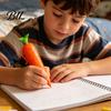 Smooth Writing Pen Carrot Shape Voice Recorder with 60-Second Recording Cute Creative Stationery for Kids Ballpoint Students Teachers Funny