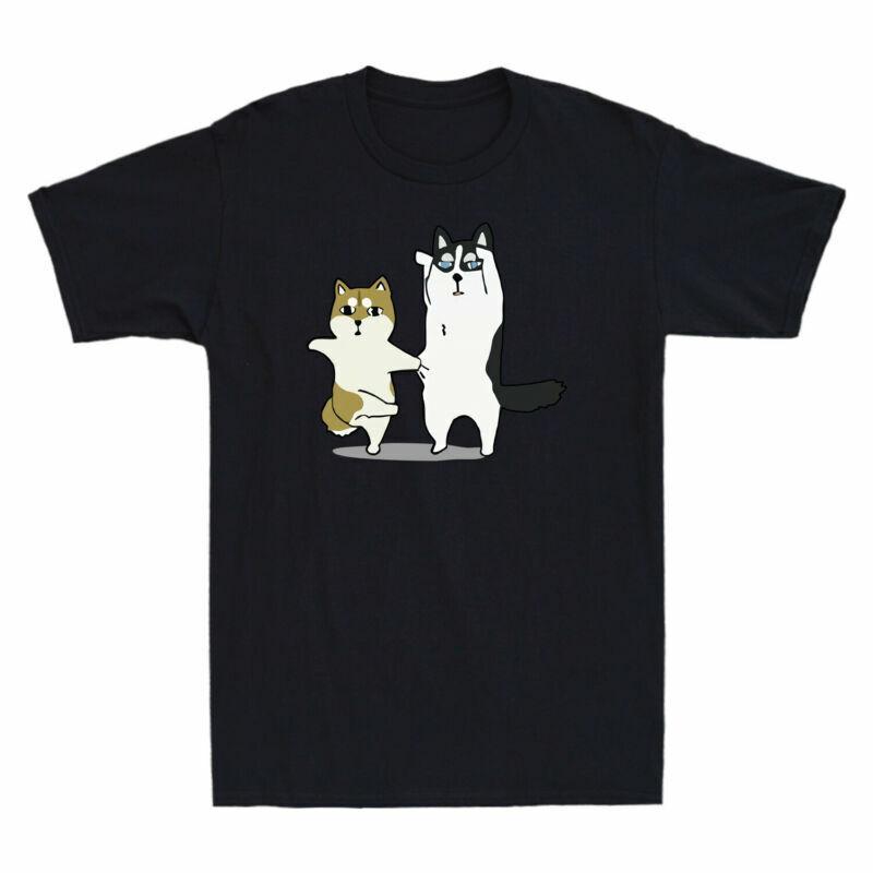 Gift Funny Malamute Alaskan Lovers Graphic Dog Unisexs Cotton Yoga Dog Tshirt S