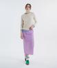 VOYONN Round Neck Long Sleeve T-Shirt Cream Yellow 0110