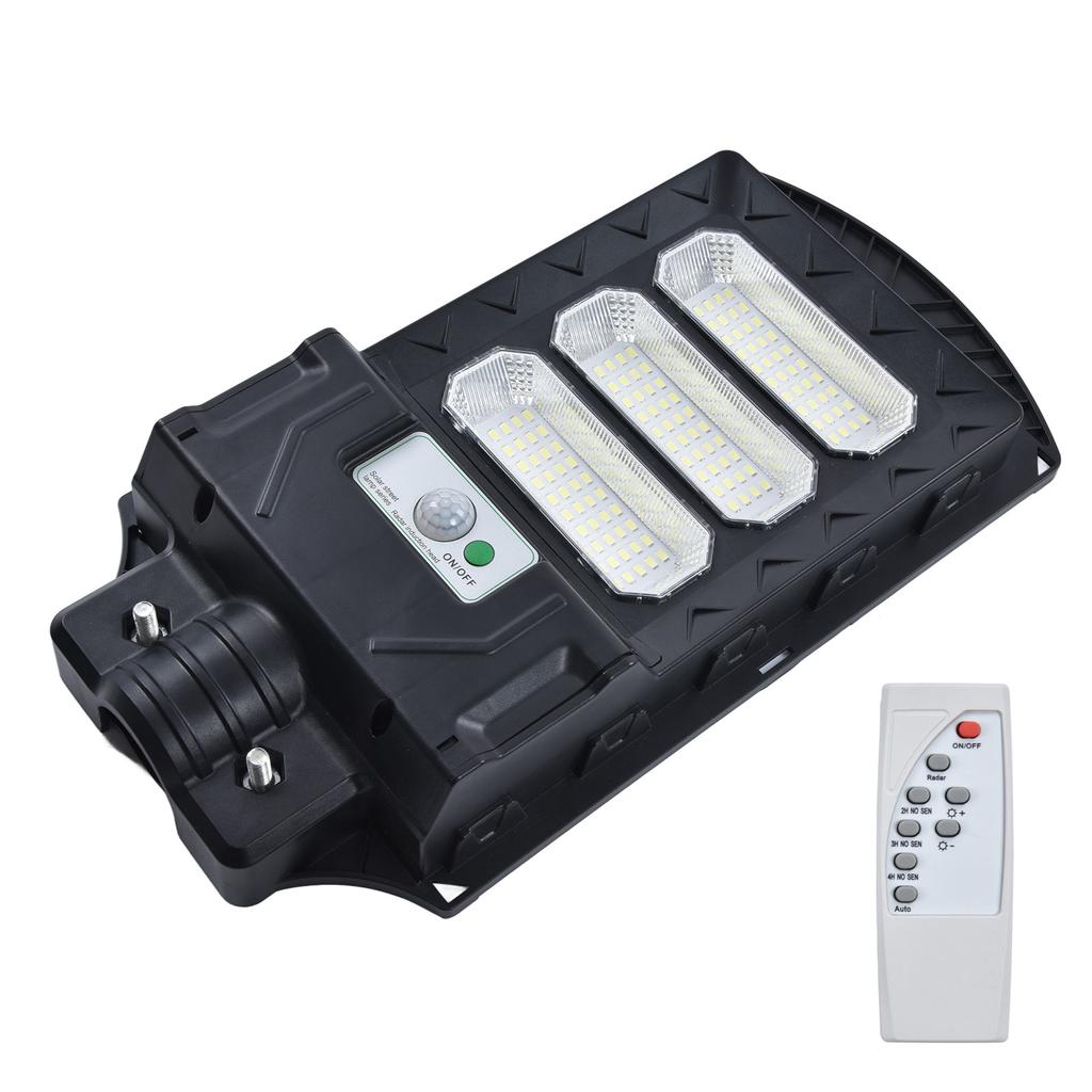 LED Solar Street Light 300W 150LEDs Waterproof Solar Sensor Street Lamp for Outdoor Squares Parks