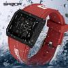 Sanda Sport Luminous Waterproof Casual Wristwatch for Students - Versatile Unisex Digital Timepiece