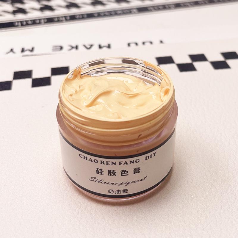 30g Liquid Silicone Color Paste Oily Cream Color Paste Macaron Paint DIY Pinch Glue AB Silicone Color
