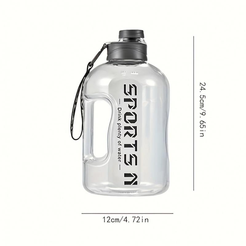 Hiking And Fitness Super Large Capacity Accurate Calibration Water Bottle Food Grade Plastic Material Scientific Drinking