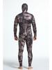 3mm Men's Camouflage Two-Piece Wetsuit for Fishing, Hunting, Diving, and Surfing