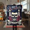 Skull Scissors  Soft Comfortable All Seasons Sofa Office Naps Outdoor Travel Perfect Great Gift