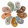 9 Pieces Golf Iron Headcover Set Snug-Fit Sporting Goods Wipe-Clean for Travel