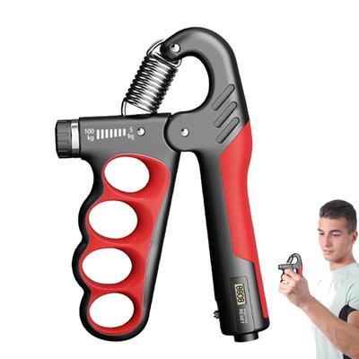 5-100kg Adjustable Grip Strengthener Grip Strengthener with Reverse Wrist Forearm and Hand Exerciser for Muscle Building