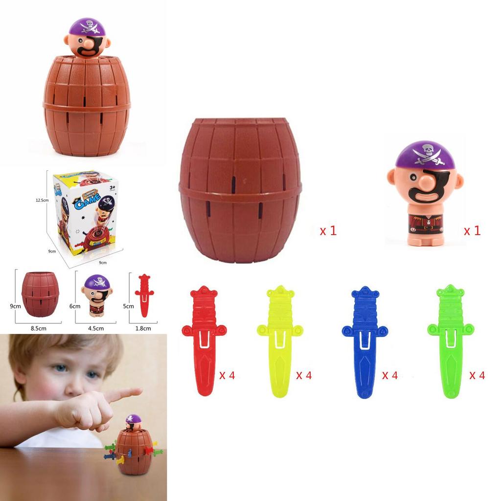 Super Pop Up Leksak Pirattunna Spel För Barn Perfekt För Familjespelkvällar