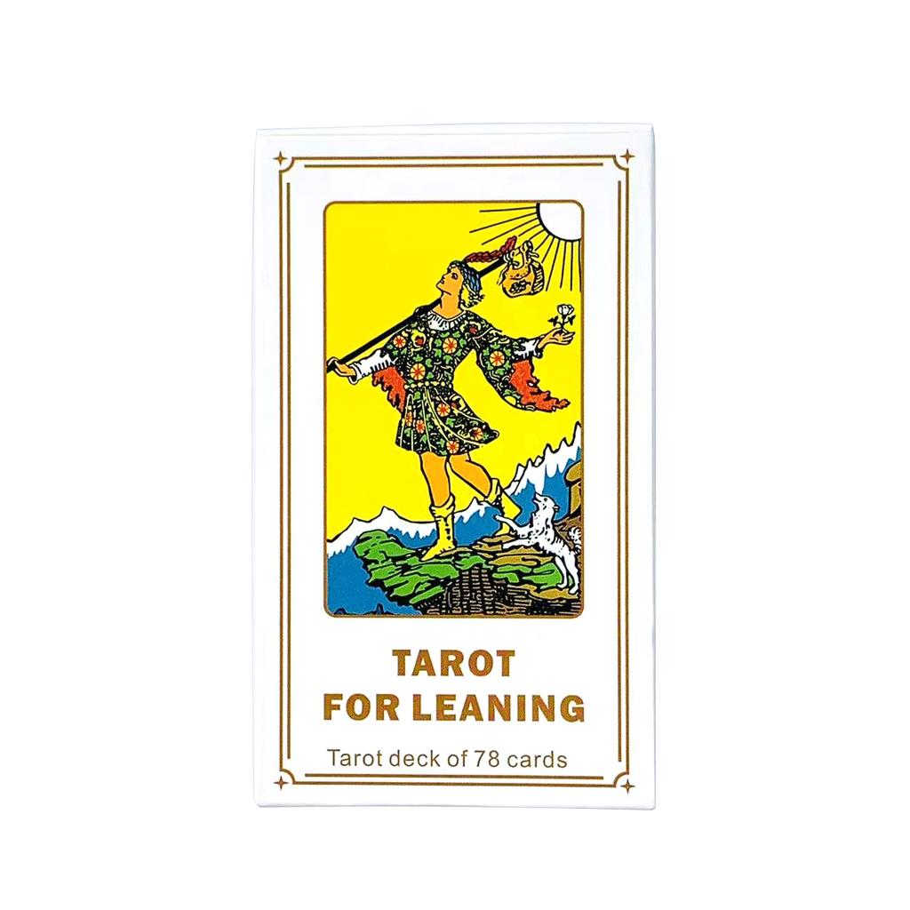 NEW Tarot For Leaning A 78PCS Cards Great For Beginners, Meditation & Party Games,Halloween and Christmas Gifts