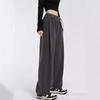 Women's High Waist Drawstring Wide Leg Pants Loose Fit Joggers Straight Leg Trousers Spring Casual Commuter Sweatpants