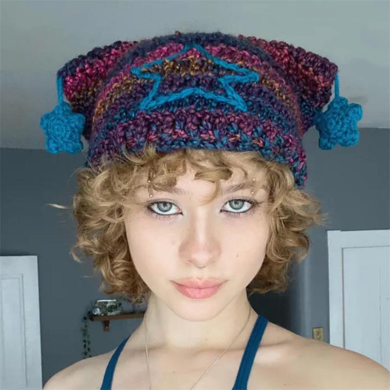 Béret Animal Mignon Style INS Chapeau Pull-over Adulte Tendance et Polyvalent