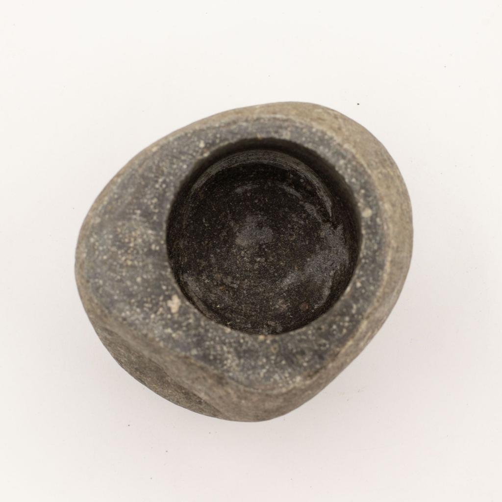 Natural Riverstone Decorative Pestle & Mortar -Medium (approx 12x8cm)