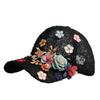 Flower Decor Floral Lace Baseball Cap Hollow Outdoor Sun Hat Streetwear Hat  For Women Girls