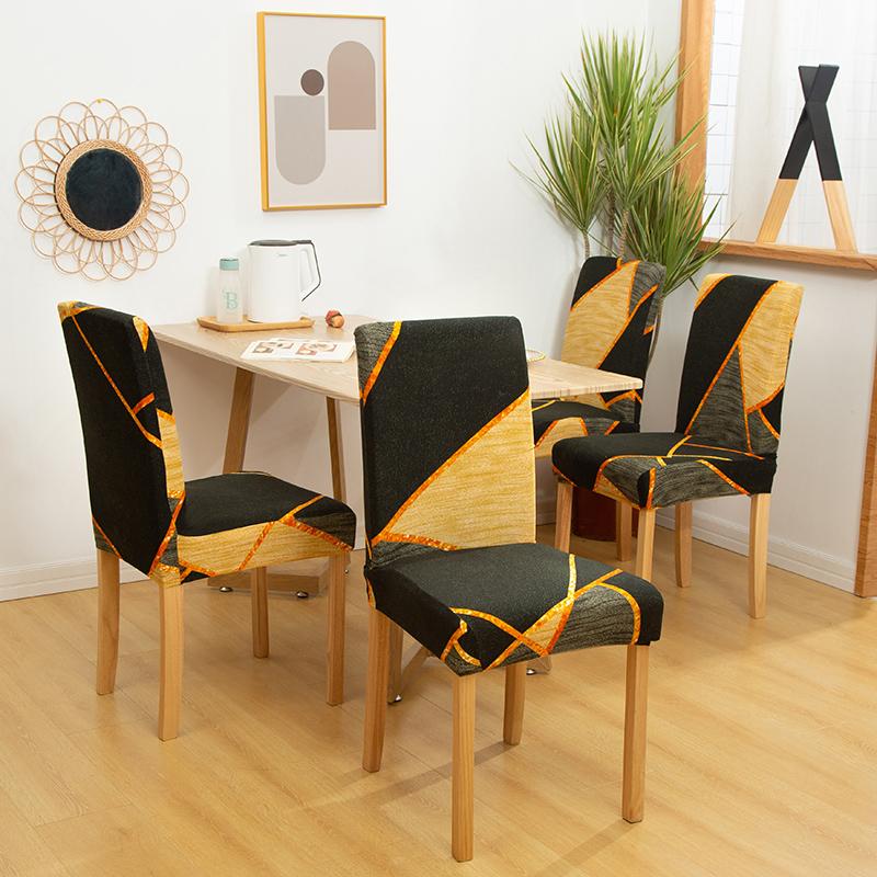 Dining Chair Slipcover Parsons Chair Furniture Protector Stretch Chair Covers For Dining Room, Restaurant, Kitchen, Party 4/6Pcs