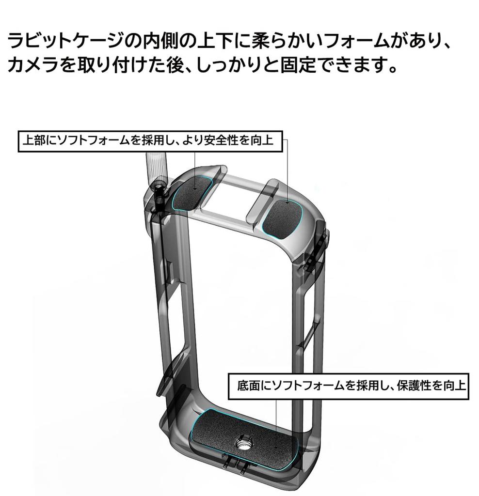 Insta360 X3 Camera Cage Lens Metal Frame Aluminum Alloy Protective Cage Case for Action Camera Rig with Cold Shoe Universal Thread Magnetic Action