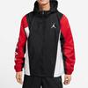 Jordan Windbreaker Casual Sports Splicing Hooded Training Logo Woven Jacket Men Outerwear Black DQ8642-010