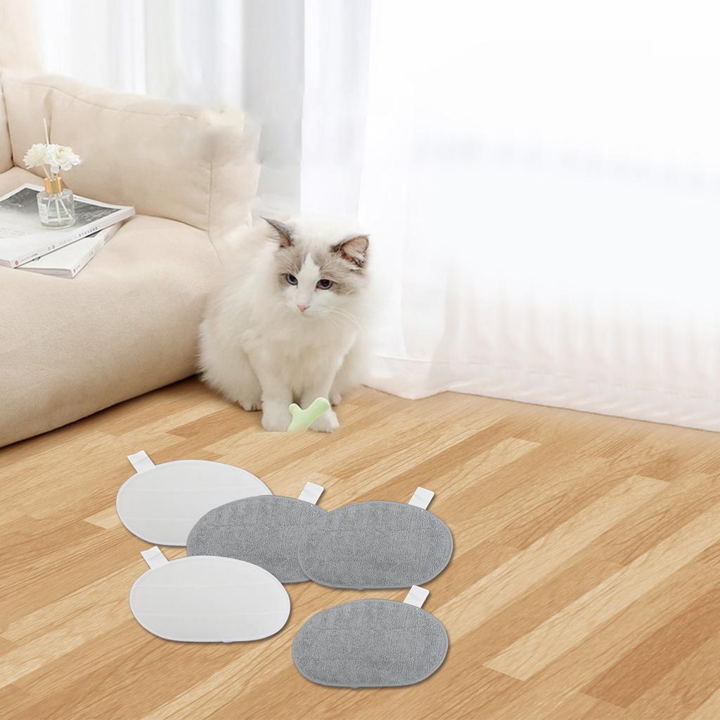5pcs Mop Pads Replacement Spare Parts Steam Cleaner 11911 32*17.5cm Accessories Broom Wiper Cover High Quality