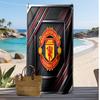 Manchester United Printed Beach Towel Quick Dry Soft TowelPortable Large Rectangular Beach Blanket for Travel Swimming Pool