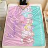 Pretty Cure Soft Flannel Blanket, Print for Bedrooms Sofas Beds, Suitable for Travel Picnic Chair -HE58