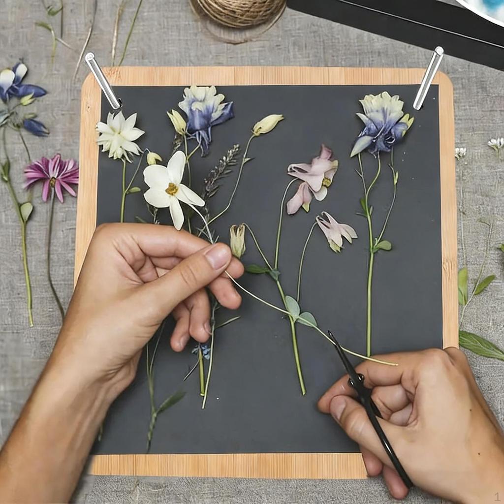 Adjustable Wooden Book Press Binding Bookbinding Supplies Paper for Photo Albums