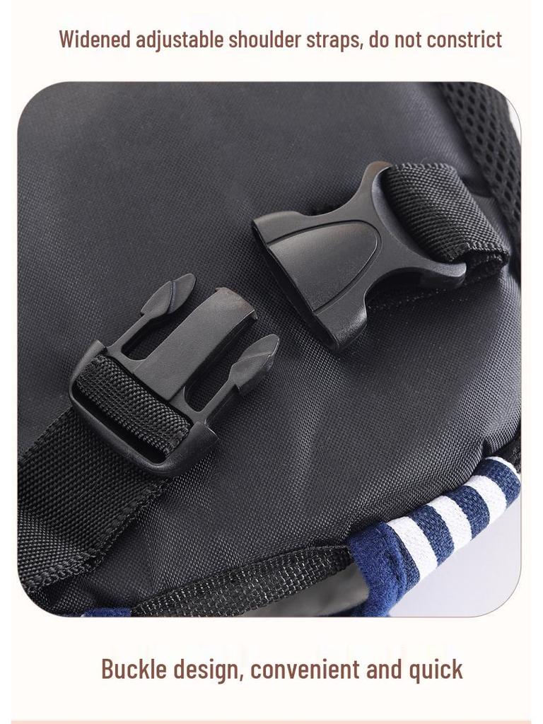 Pet-Friendly Dual-Shoulder Backpack for Cats and Dogs