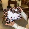 Kawaii Sanrio Hello Kitty Verdicken Große Kapazität Kosmetiktaschen Niedliche Kt Katze Handtasche Cartoon Große Kapazität Make-up Aufbewahrungstasche