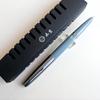 Lake Blue 601 Steel Push Cap Vacuum Fountain Pen F Nib with Ink Window Accessories 0.5MM
