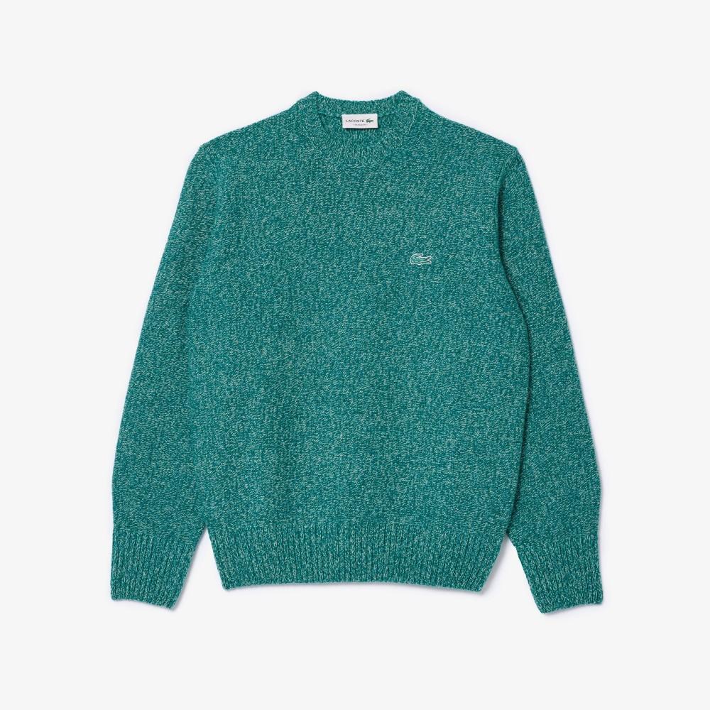 [Lacoste] Men's Mélange Crew Neck Pullover AH2920-54NI80