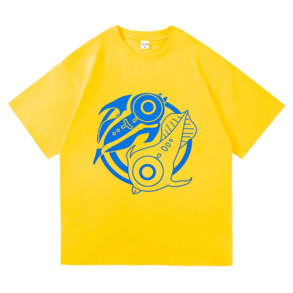 Subnautica Game T-Shirt Gamer Gift Pure Cotton High Quality Tees Unisex Graphic Print Women Men Short Sleeve T-shirts