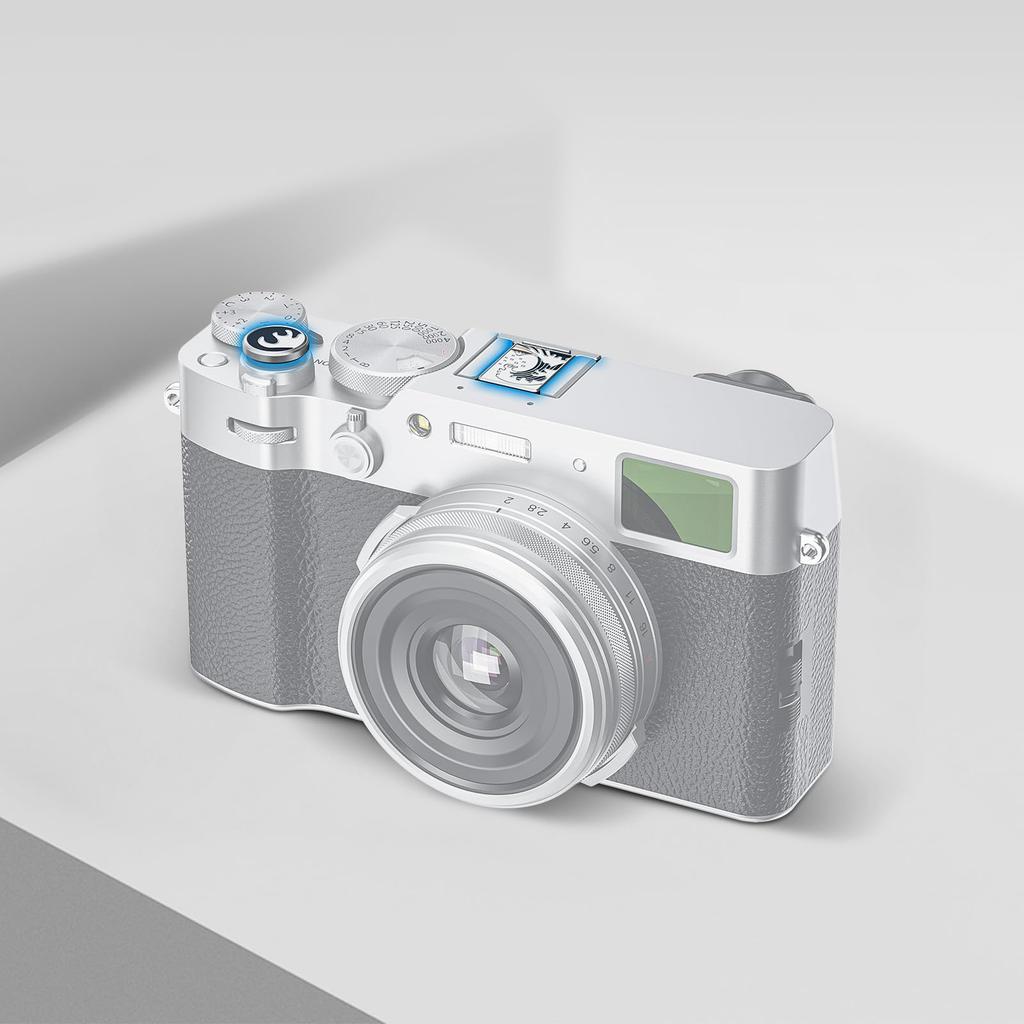 NEEWER CA115 Tampa de Sapata Quente e Tampa do Botão de Disparo Compatível com Tampa Protetora para Sapata Quente com Tampa para Sapata Fria e Disparador Preto