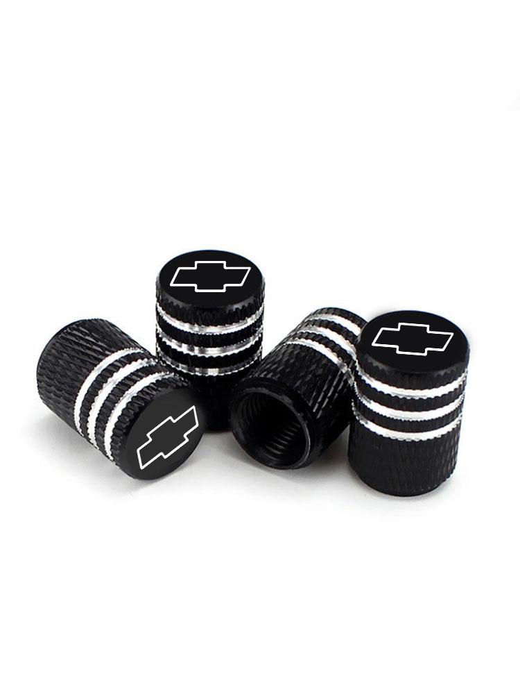 Car sticker Tire Valve caps for nipple Caps Hub Cap Accessories For Chevrolet Cruze Spark Captiva Suburban Camaro Silverado